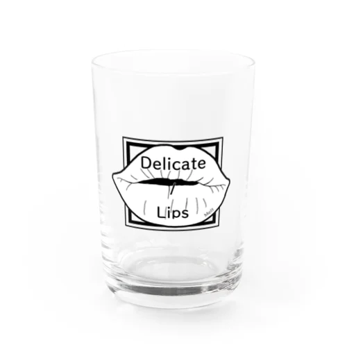 Delicate Lips Water Glass