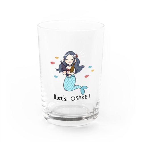 飲酒マーメイド Water Glass