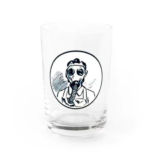 防毒マスク夫人 Water Glass