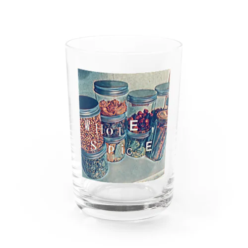 ホールスパイス　whole spice Water Glass