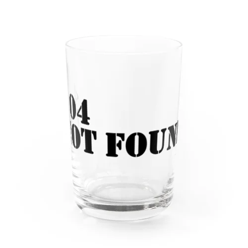 404 not found Water Glass