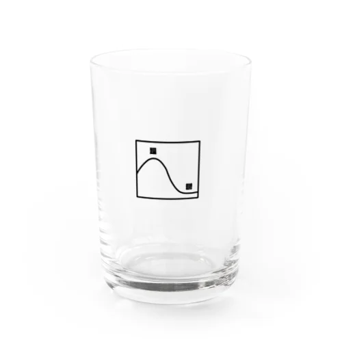躁鬱グラフ黒 Water Glass