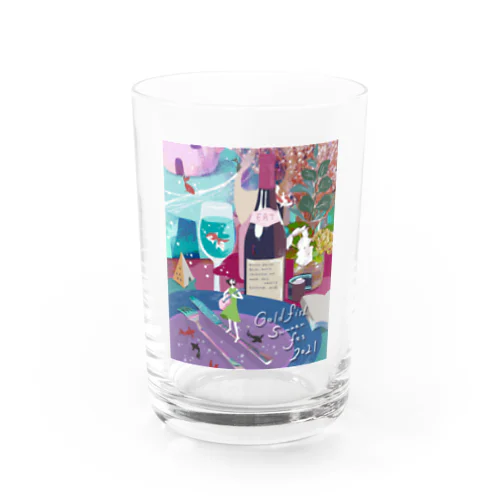 金魚たちの夏祭り 2021モデル Water Glass