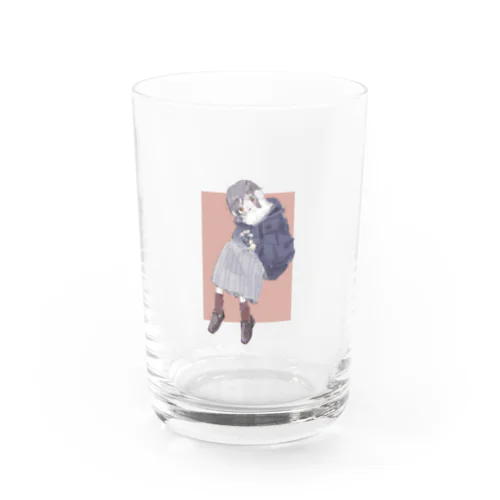 かわいいおんなのこ Water Glass