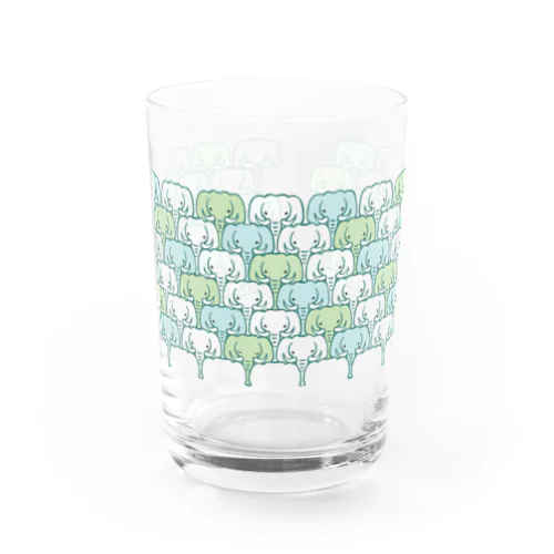 つながるぞう　よこなが Water Glass