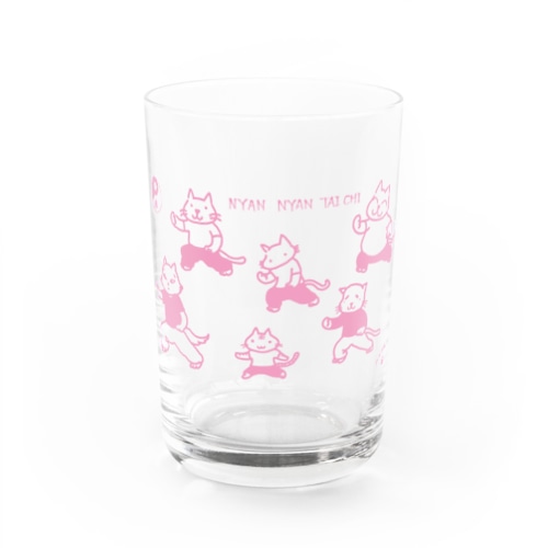 NYAN NYAN TAICHI Water Glass