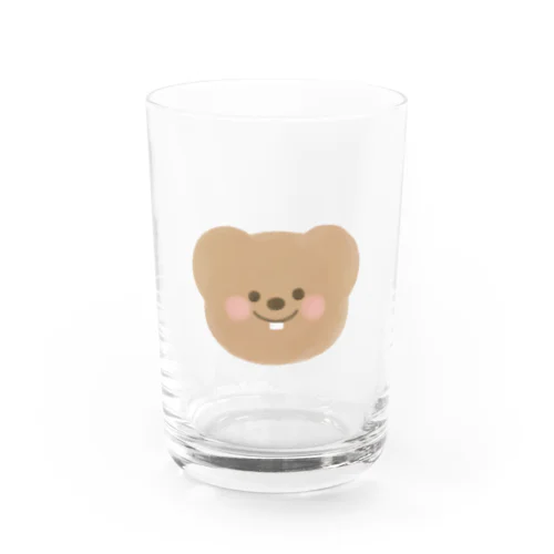 くまのもんべ Water Glass