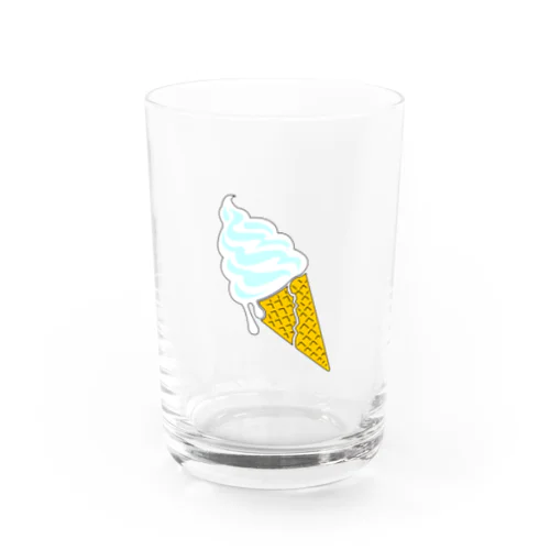 softcreamバニラ Water Glass