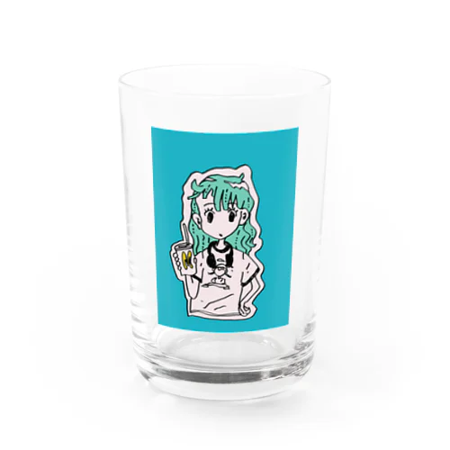 みずいろちゃん Water Glass