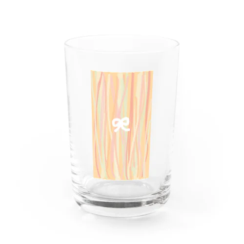 ふんわりぱすてるりぼんくん Water Glass