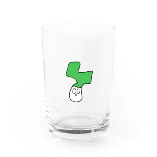 歪な形のねぎくん Water Glass