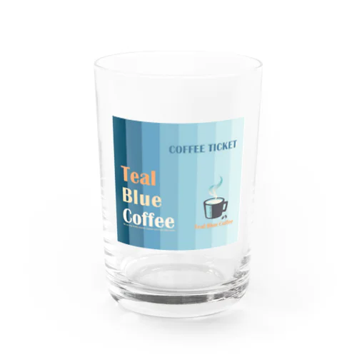 COFFEE TICKET_BLUE Ver. Water Glass