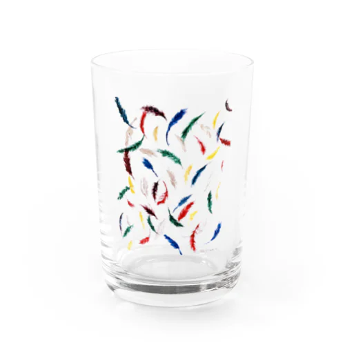 お絵描きシリーズ　羽根　NO.2 Water Glass