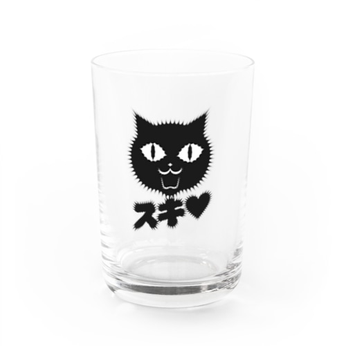 スキ♥ネコ Water Glass