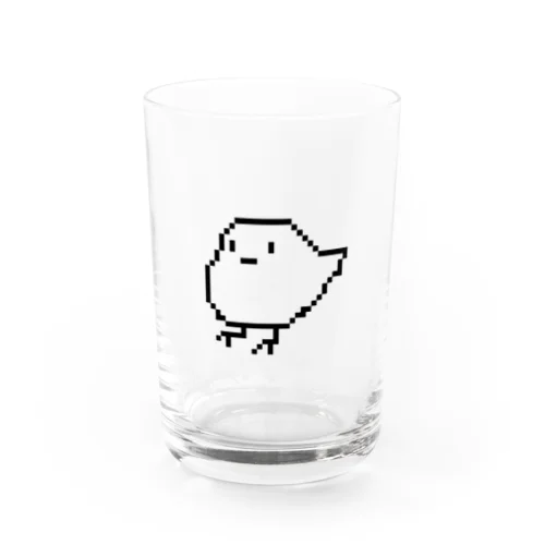 ドットのトリ Water Glass