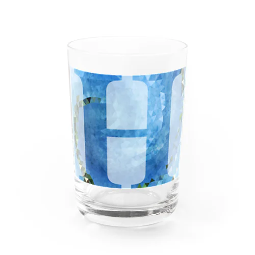 イニシャルシリーズ「H」 Water Glass