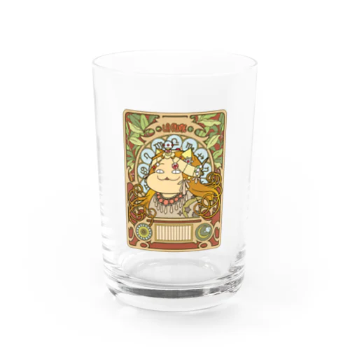 黄道十二宮／アルフォンス・ミュシャ Water Glass