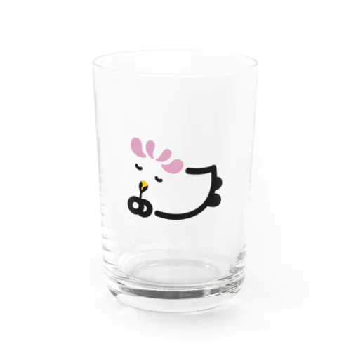 蓮華草のれんちゃん Water Glass