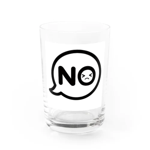 NOは任せて Water Glass