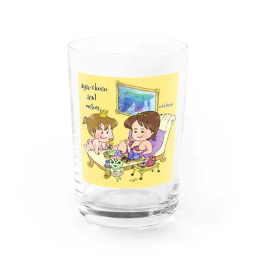 チョコ姉とヘッセとめろんな女子会 Water Glass