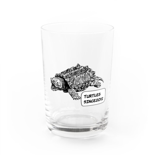 turtles Water Glass