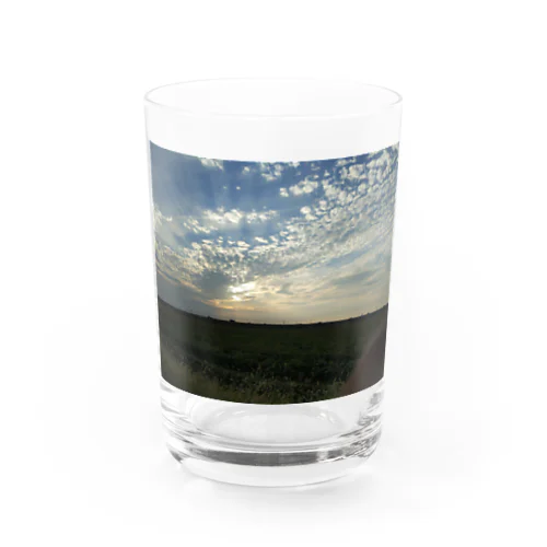 sky Water Glass