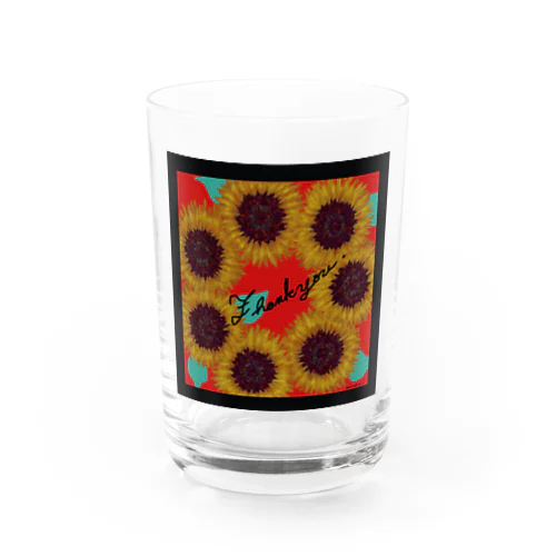 [ Thanks Sunflower ] Water Glass