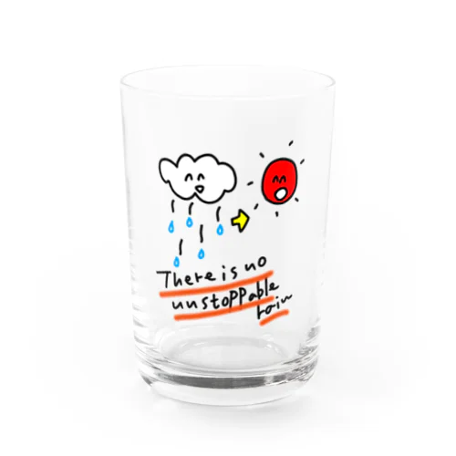 止まない雨は無い Water Glass