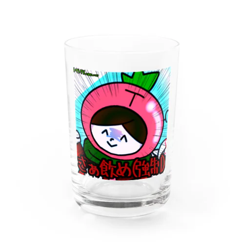 【トマトTVコラボグッズ】このコップに飲み物入れてみなよ"美味しく"なるよ Water Glass