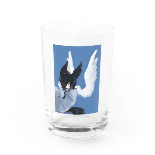 ケモ耳くん　アオ Water Glass