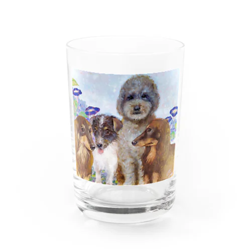 わんちゃんコップその2 Water Glass