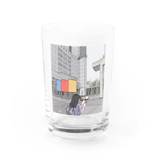 3色のオブジェ Water Glass