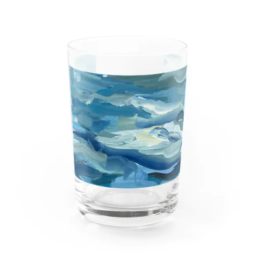 wave Water Glass