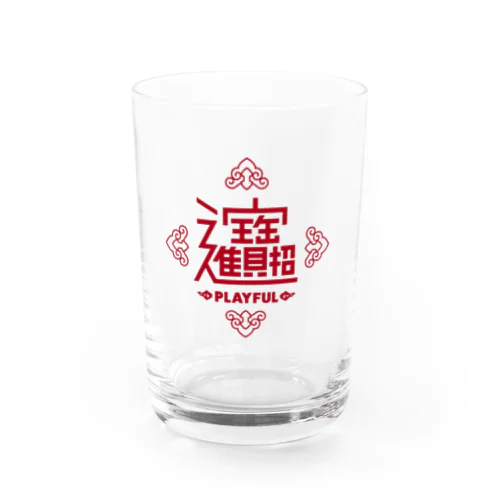 中華RED Water Glass