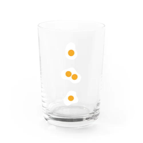 ふたごめだまやきｽﾞ_タテ Water Glass