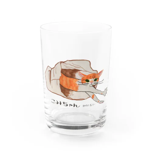 こみちゃん生誕記念グッズ Water Glass