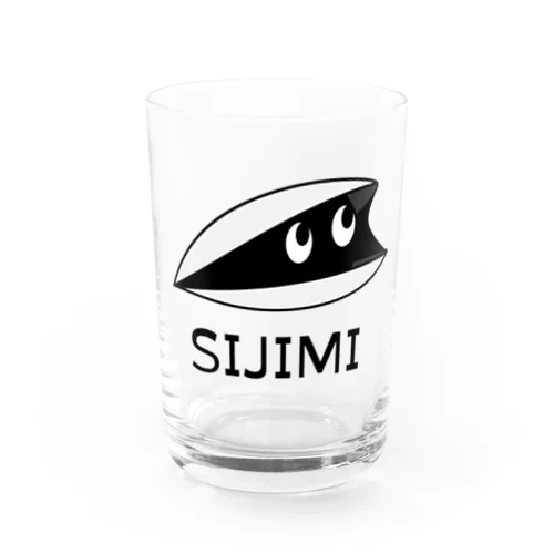 力士ジミジミくん Water Glass