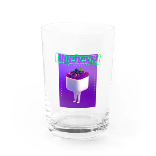 ブルーベリーヨーグルトゼリー Water Glass