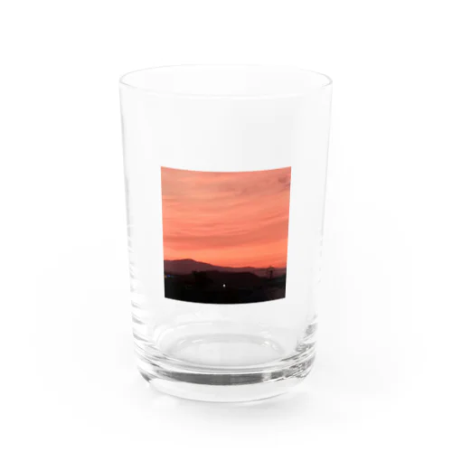 夕暮れの空～オレンジ グラス