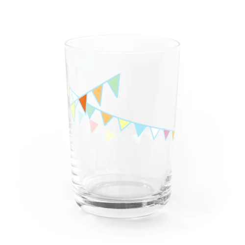 Flags Water Glass