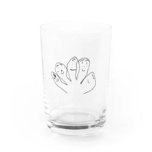 おはなしゆびさん Water Glass