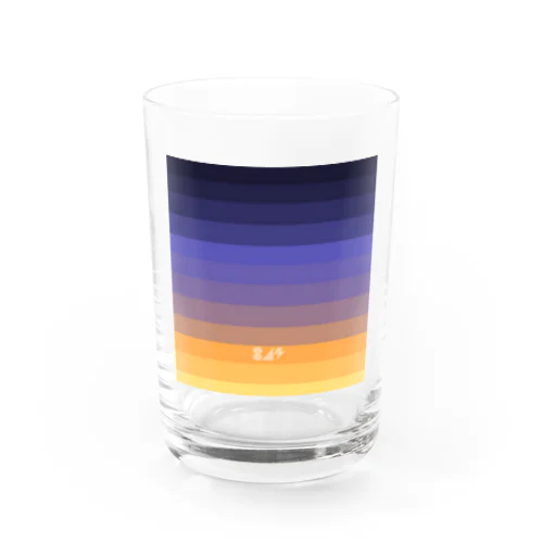 空色グラデ(夕～夜) Water Glass