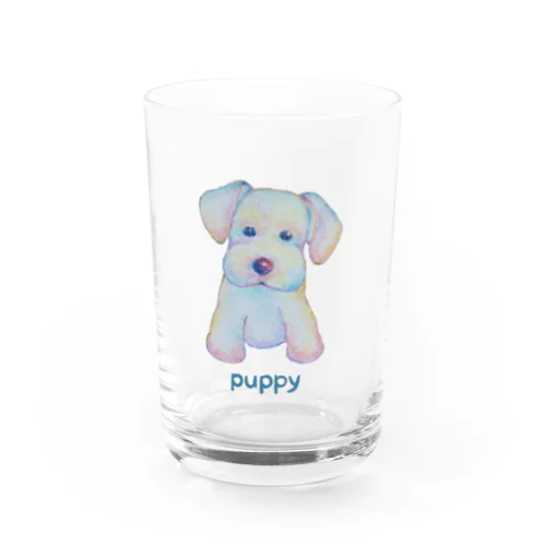 puppy dog glass Water Glass