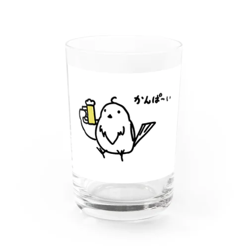 カンパイシマエナガシリーズ Water Glass