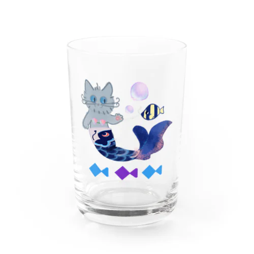 マーメイドキャット Water Glass