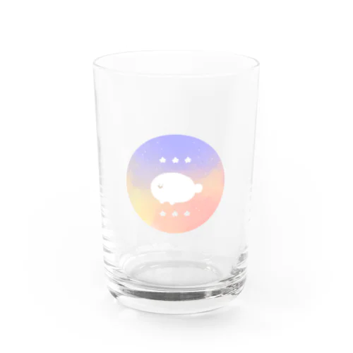 宇宙あざらし Water Glass