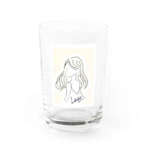 girl.2 Water Glass