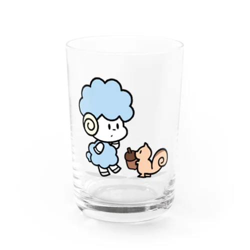 ぐーしぃとりすちゃん Water Glass