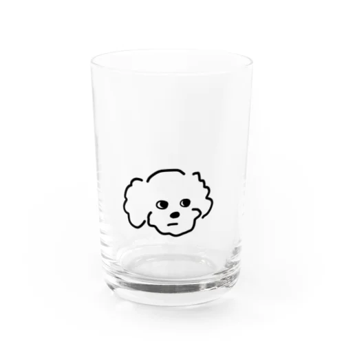 にらむいぬ Water Glass