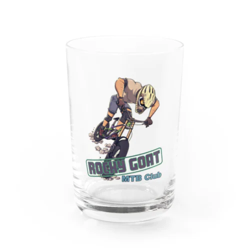 "ROCKY GOAT" Water Glass